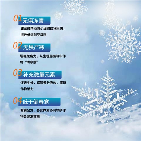 抗冻营养肥