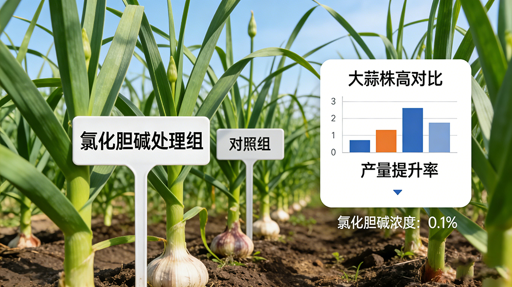 氯化胆碱对于大蒜种植的作用